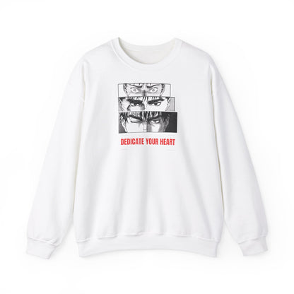 Crewneck Sweatshirt "Dedicate Your Heart" Unisex